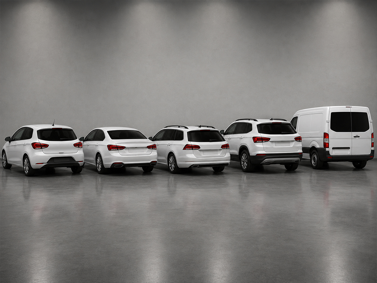 Fahrzeug-Vielfalt bei Jacotint: Limousine, Kombi, SUV und Transporter mit Scheibentönung in Paderborn